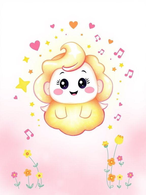 adorable spirit sketch art