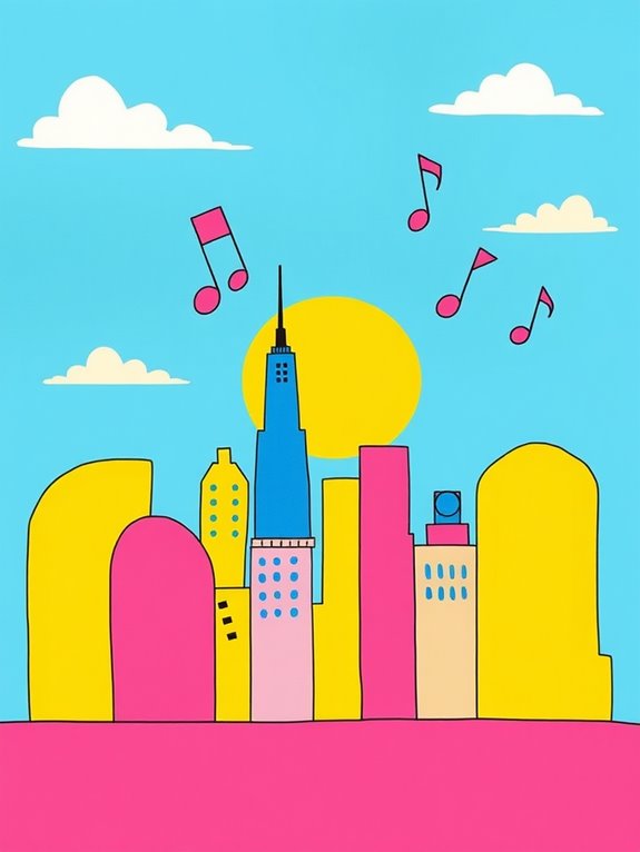 simple groovy art design